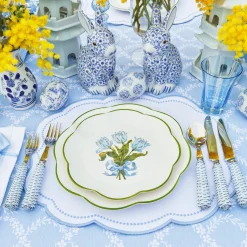 Sale Mrs. Alice Blue Tulip Starter Plates (Set Of 4)