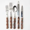 Clearance Mrs. Alice Burnt Bamboo Cutlery (5 Piece)