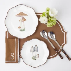 Hot Mrs. Alice Burnt Bamboo Salad Servers