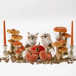 Hot Mrs. Alice Burnt Orange Candles (Set Of 8)