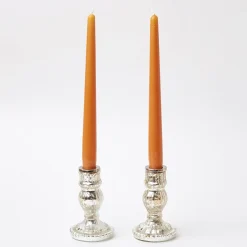 Hot Mrs. Alice Burnt Orange Candles (Set Of 8)