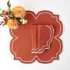 New Mrs. Alice Burnt Orange Napkins (Set Of 4)