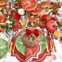 New Mrs. Alice Burnt Orange Napkins (Set Of 4)