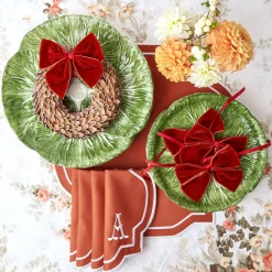 New Mrs. Alice Burnt Orange Napkins (Set Of 4)