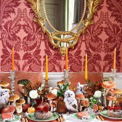 Outlet Mrs. Alice Burnt Orange Placemats (Set Of 4)