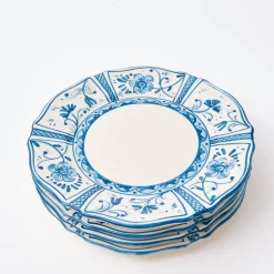 Best Mrs. Alice Cadiz Hand Painted Dinner Plates (Set Of 4)