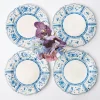 New Mrs. Alice Cadiz Hand Painted Dinner Plates (Set Of 4)