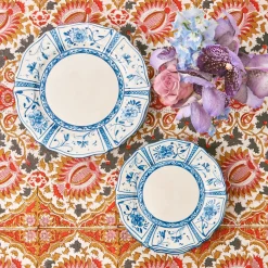 New Mrs. Alice Cadiz Hand Painted Dinner Plates (Set Of 4)