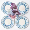 Outlet Mrs. Alice Cadiz Hand Painted Starter Plates (Set Of 4)