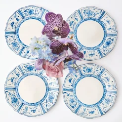 Outlet Mrs. Alice Cadiz Hand Painted Starter Plates (Set Of 4)