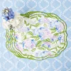 Mrs. Alice Camilla Hydrangea Placemats (Set Of 4)