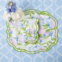 Mrs. Alice Camilla Hydrangea Placemats (Set Of 4)