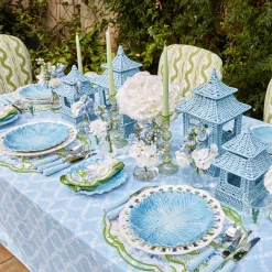 Mrs. Alice Camilla Hydrangea Placemats & Napkins (Set Of 4)