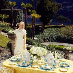 New Mrs. Alice Camille Azure Candle Set (Yellow)