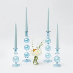 Online Mrs. Alice Camille Azure Candle Set (Blue)