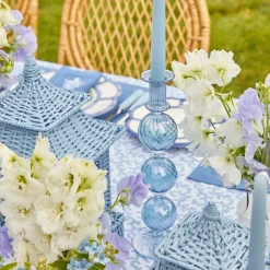 Online Mrs. Alice Camille Azure Candle Set (Blue)
