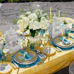 Hot Mrs. Alice Camille Azure Candle Set (Yellow)