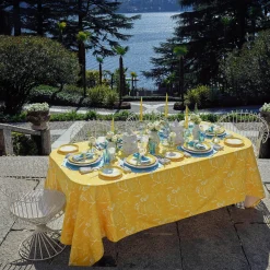 Hot Mrs. Alice Camille Azure Candle Set (Yellow)