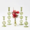 Outlet Mrs. Alice Camille Olive Candle Holder Set