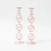 Outlet Mrs. Alice Camille Peony Candle Holder (Pair)