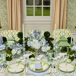 Clearance Mrs. Alice Capri Lettuce Dinner & Starter Plate (Set Of 8)