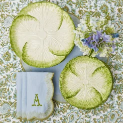 Best Mrs. Alice Capri Lettuce Dinner & Starter Plate (Set Of 8)