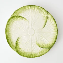 Best Mrs. Alice Capri Lettuce Dinner & Starter Plate (Set Of 8)