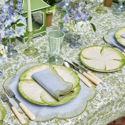 Online Mrs. Alice Capri Lettuce Dinner & Starter Plate (Set Of 8)