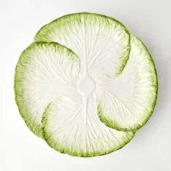 Outlet Mrs. Alice Capri Lettuce Dinner Plate (Set Of 4)