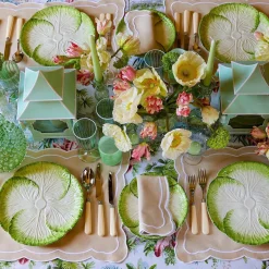Clearance Mrs. Alice Capri Lettuce Dinner Plate (Set Of 4)
