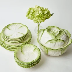 New Mrs. Alice Capri Lettuce Starter Plate (Set Of 4)