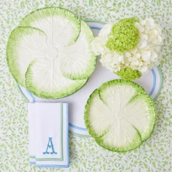 New Mrs. Alice Capri Lettuce Starter Plate (Set Of 4)
