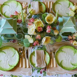Mrs. Alice Capri Lettuce Starter Plate (Set Of 4)