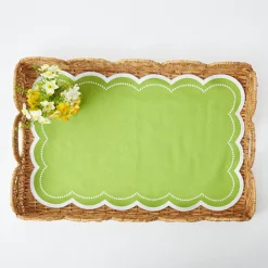 Sale Mrs. Alice Cecily Green Tray Liner