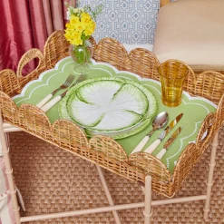 Hot Mrs. Alice Cecily Green Tray Liner