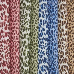 New Mrs. Alice Chestnut Brown Leopard Fabric