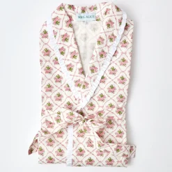 Hot Mrs. Alice Children's Pink Bouquet Dressing Gown
