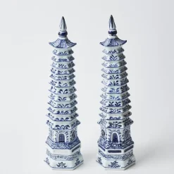 Discount Mrs. Alice Chinoiserie Porcelain Pagoda