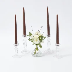 Online Mrs. Alice Chocolate Brown Candles (Set Of 8)
