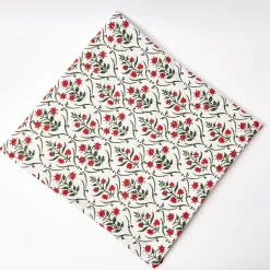 Online Mrs. Alice Christmas Garland Tablecloth