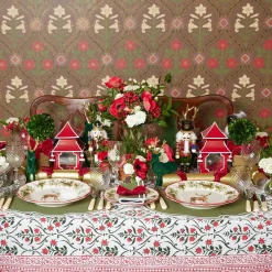 Online Mrs. Alice Christmas Garland Tablecloth