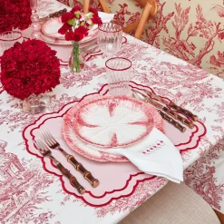 Clearance Mrs. Alice Claudette Toile Tablecloth