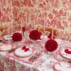 Clearance Mrs. Alice Claudette Toile Tablecloth