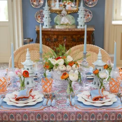 Outlet Mrs. Alice Coral Dinner & Starter Plates (Set Of 8)