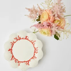 New Mrs. Alice Coral Dinner Plate