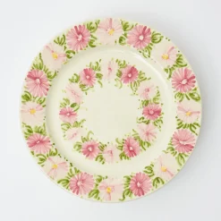 Online Mrs. Alice Dahlia Garland Dinner & Starter Plates (Set Of 8)