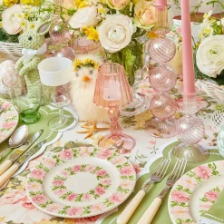 Outlet Mrs. Alice Dahlia Garland Dinner & Starter Plates (Set Of 8)