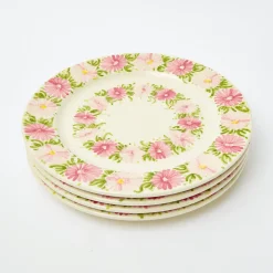 Clearance Mrs. Alice Dahlia Garland Dinner Plate (Set Of 4)
