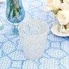 Clearance Mrs. Alice Dappled White Glasses & Jug Set