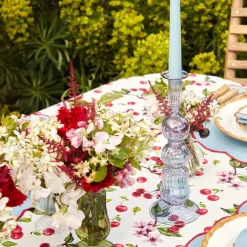Best Mrs. Alice Delphine Blue Candle Holders (Pair)